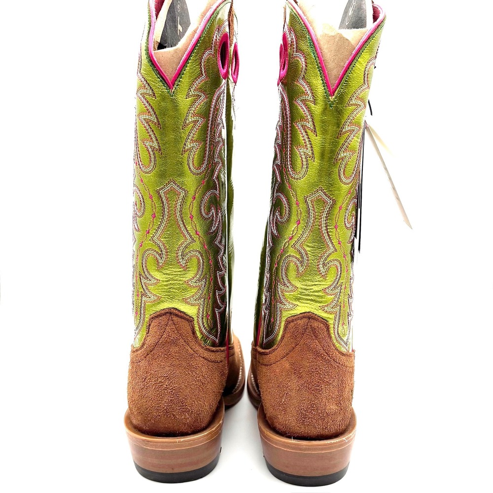 NWOB Ariat Futurity Boon Square Toe Western Boots Size 8 - Picture 9 of 16